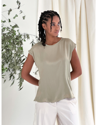 VISCOSE SATIN TOP