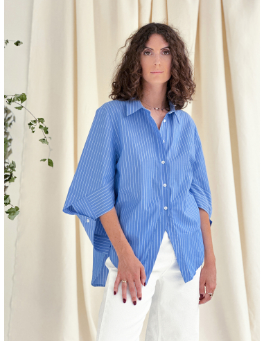 CAMICIA MANICHE ASIMMETRICHE