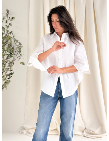 ASYMMETRIC SLEEVE SHIRT