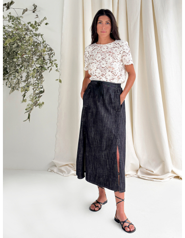 COTTON DRILL SKIRT