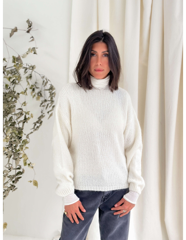 OVERSIZE CREW NECK SWEATER