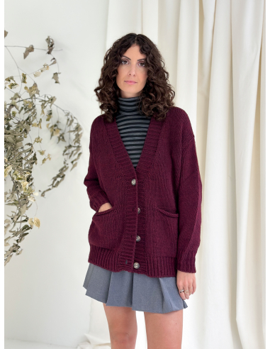 CARDIGAN VISCOSA & LANA