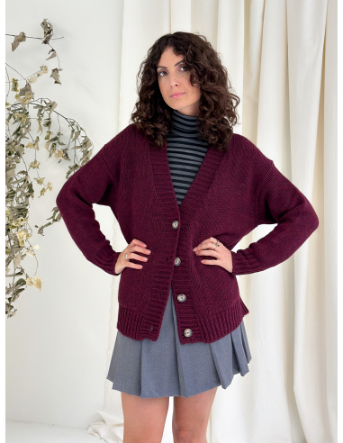 CARDIGAN VISCOSA & LANA