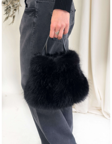 FAUX FUR BAG