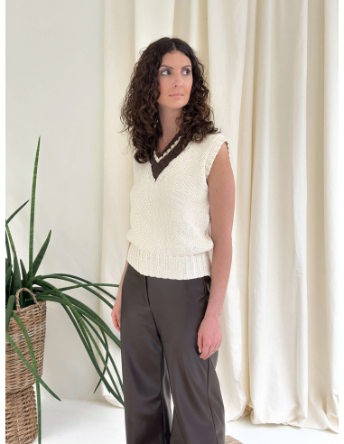 GILET IN COTONE