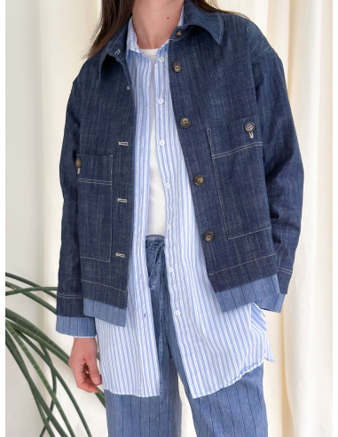 DENIM OVERSHIRT