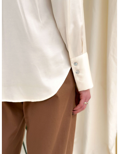 COTTON TROUSERS WITH PLEATS